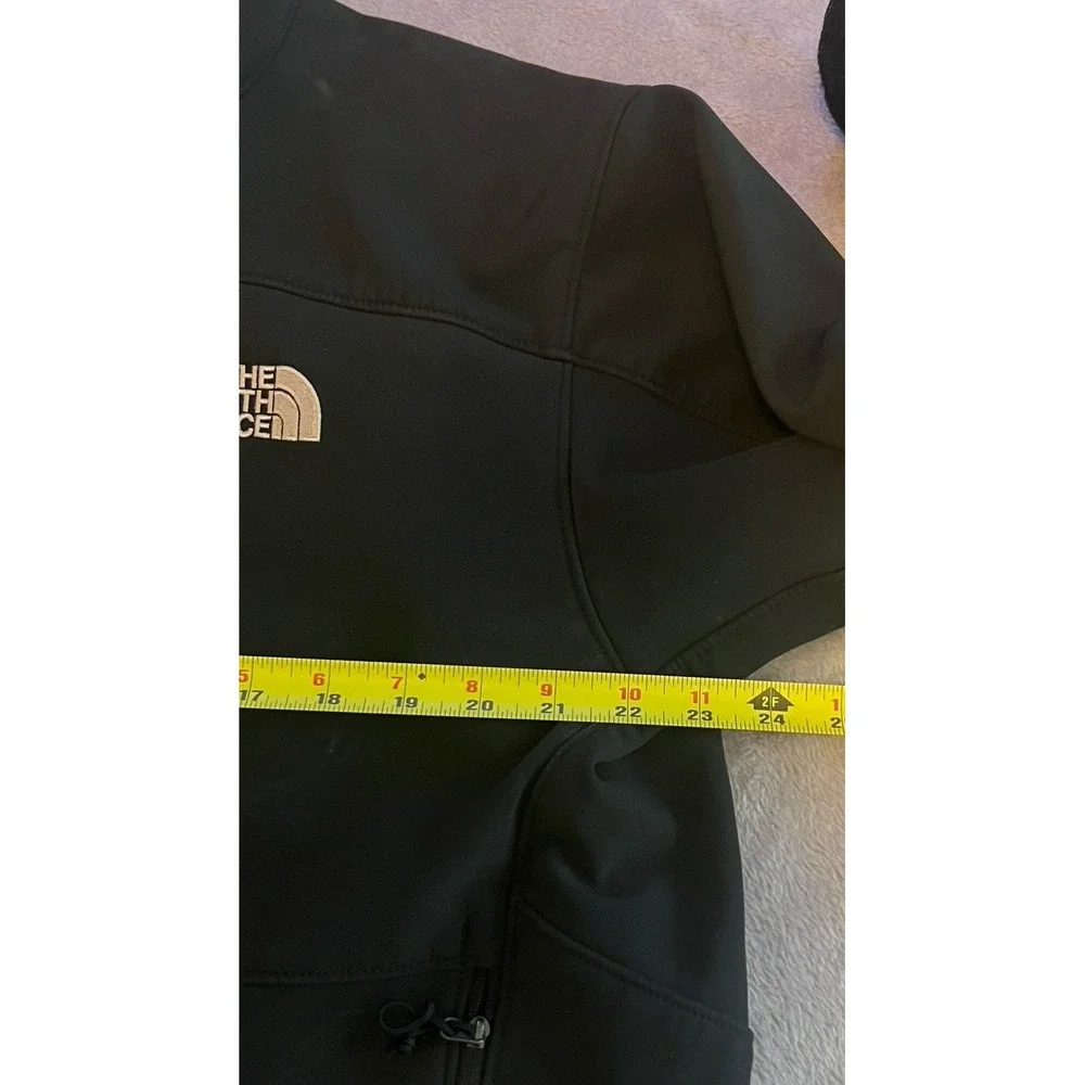 The North Face Apex Bionic Jacket Men's Large Black Softshell F11 AMVY T183